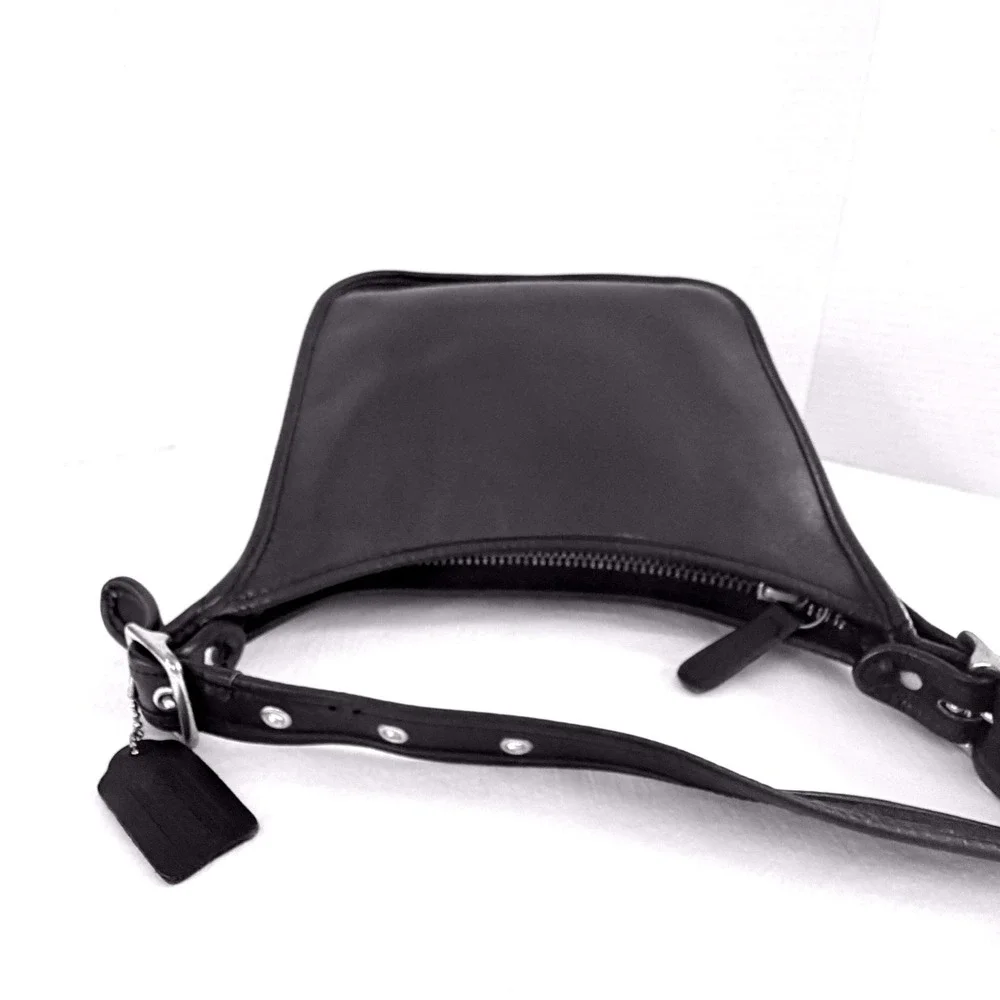 Coach 9950 Janice's Legacy Shoulder Hobo Bag Black Excellent USA VintageLeather